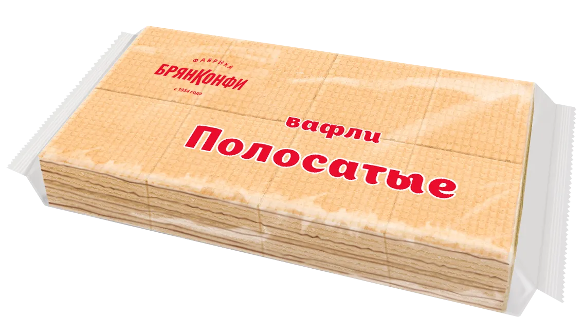 Вафли Полосатые эконом