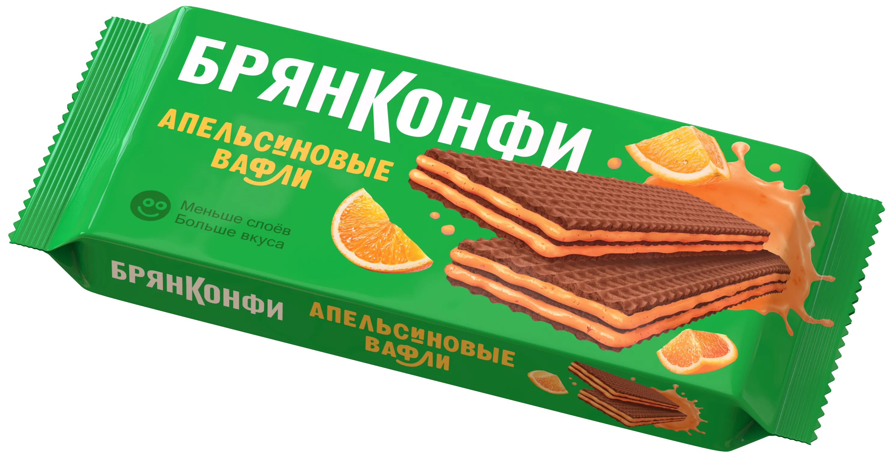 Вафли Апельсиновые