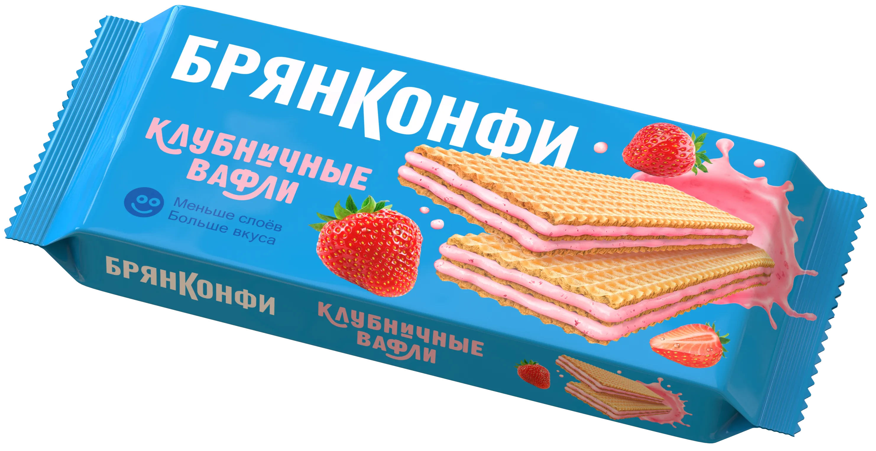 Вафли Клубничные