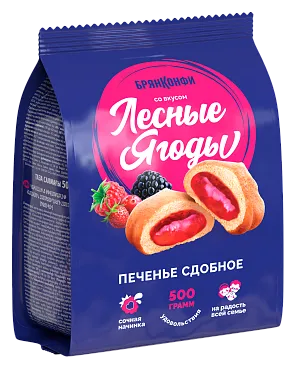 Печенье Со вкусом Лесные ягоды>