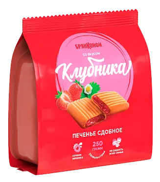 Печенье Со вкусом Клубника>