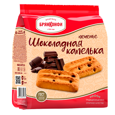 Печенье ШОКОЛАДНАЯ КАПЕЛЬКА >