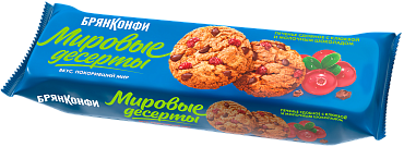 Печенье С клюквой и молочным шоколадом>