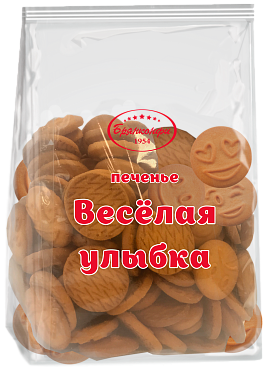 Печенье ВЕСЕЛАЯ УЛЫБКА>